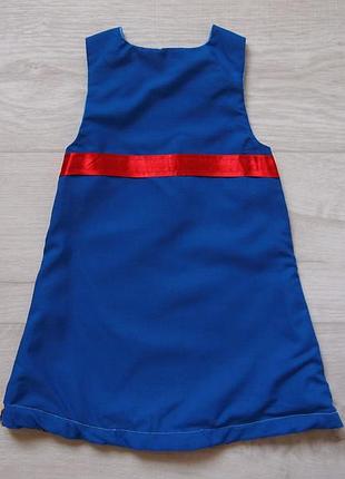 1-2 года сарафан супергерои, б/у. 5