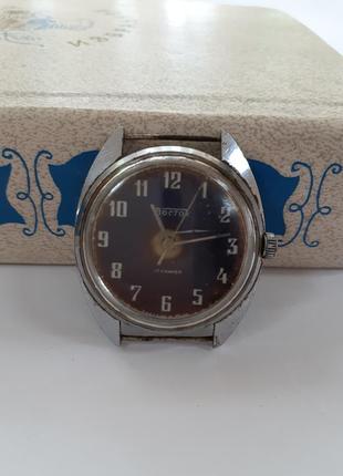 Восток!⏳ часы наручные в стальном копусе винтаж ссср советские чистопольский завод