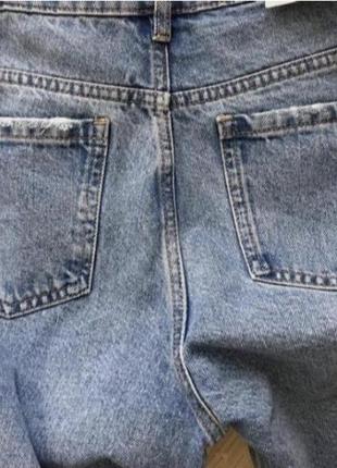 Italy,брендовые джинсы органический хлопок, классические мом7 фото
