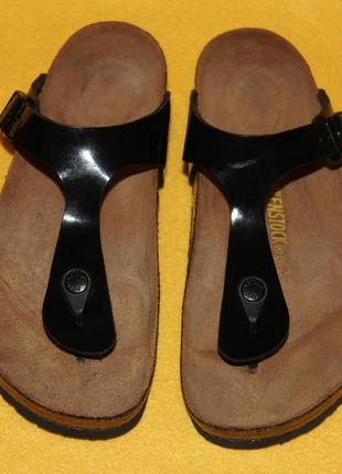 Босоніжки, в'єтнамки, шльопанці birkenstock р. 39-40 устілка 25-25,5 см4 фото