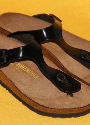 Босоніжки, в'єтнамки, шльопанці birkenstock р. 39-40 устілка 25-25,5 см1 фото