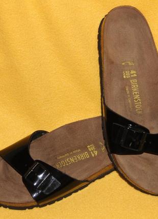 Босоножки, вьетнамки, шлёпанцы birkenstock р.41 стелька 26,5 см2 фото