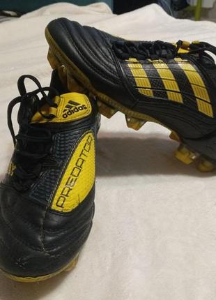 Оригинал бутсы adidas  predator кожа 36р 22 см