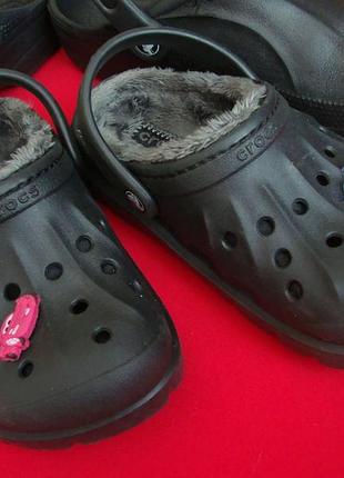 Босоніжки crocs black оригінал 26-27 розмір
