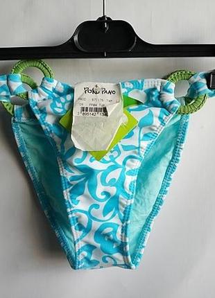 Распродажа! женские плавки низ от купальника бразильского бренда poko pano оригинал1 фото