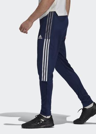 Мужские зауженные спортивные штаны adidas, s3 фото