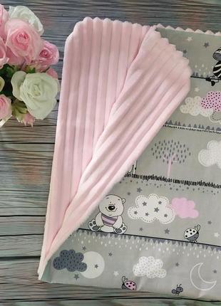 Плед конверт на виписку або ковдрочку