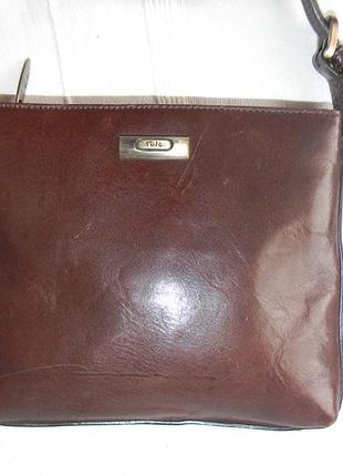 Женская кожаная сумочка tula