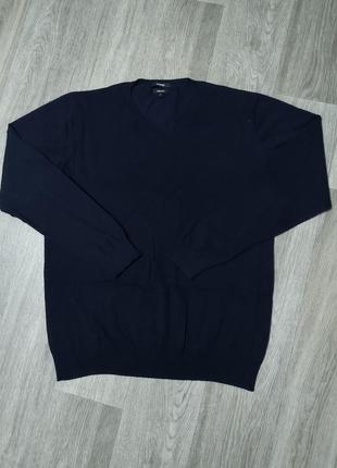 Мужской свитер / george / темно-синий свитер / кофта / свитшот / мужская одежда / чоловічий одяг /