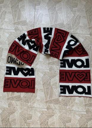 Шарф vintage love moschino monogram scarf gucci prada fendi lv dior