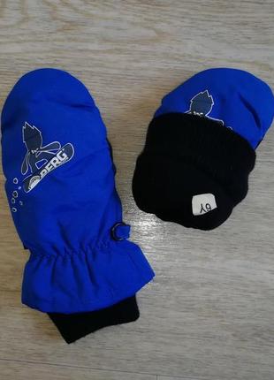 Краги варежки рукавички рукавицы bergthinsulate 4 - 6 лет8 фото