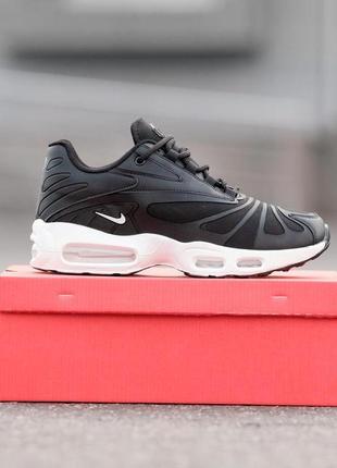 Кросівки nike air max plus tn black-white