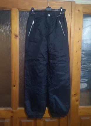 Зимние лыжные спортивные женские брюки размер ml 42-441 фото