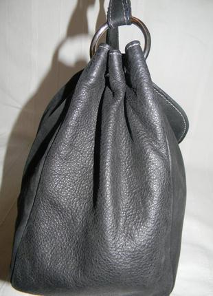 Женская кожаная сумка nardelli(италия)2 фото