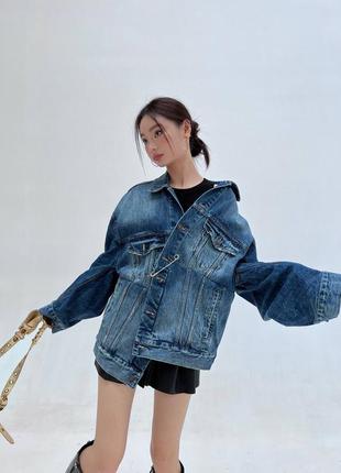 Джинсова куртка balenciaga  s,m,l