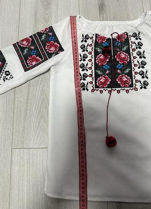 Вышиванка на девочку6 фото