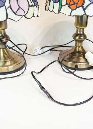 Светильники в стиле тиффани пара две штуки