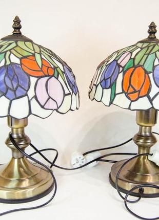Светильники в стиле тиффани пара две штуки