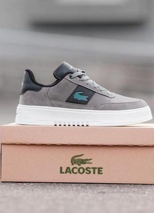 Кеди lacoste t-clip grey