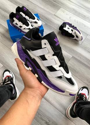 Кроссовки adidas niteball violet