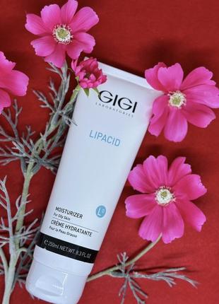 Gigi lipacid moisturizer cream. джі джі ліпацид крем-проблемна шкіра. розлив від 20g