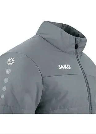 Куртка jako team coachjacket grey 7104-840 размер м4 фото