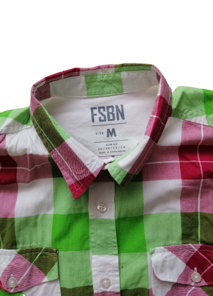 Стильная мужская рубашка fsbn m в отличном состоянии3 фото