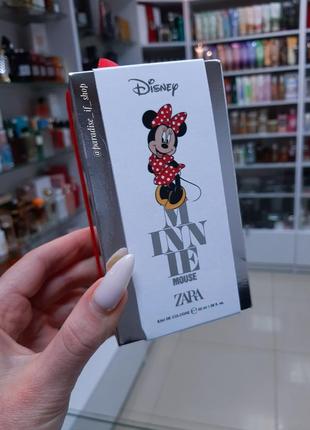 Zara minnie mouse 50 ml &lt;unk&gt; детский парфюм!