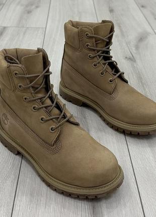 Женские ботинки timberland premium 6 inch boot (24,5 см)