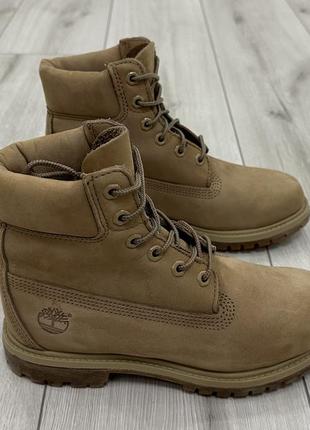 Женские ботинки timberland premium 6 inch boot (24,5 см)3 фото