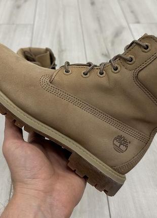 Женские ботинки timberland premium 6 inch boot (24,5 см)8 фото