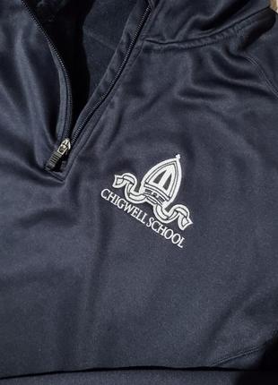 Мужская кофта на флисе / chigwell school / спортивная кофта / свитшот / олимпийка /...