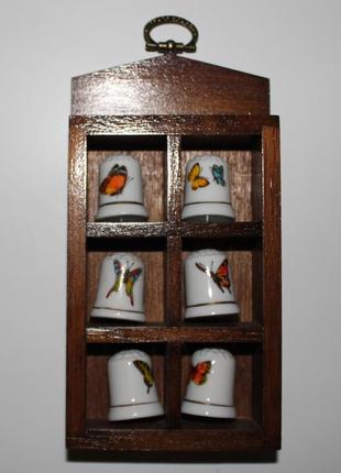 Набор керамических наперстков сувенир