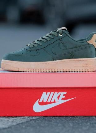 Nike air force 1 low khaki найк аїр форс низькі хакі