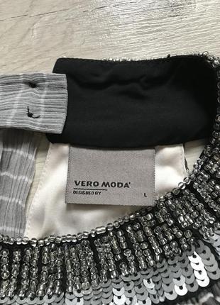 Нарядный топ блуза vero moda4 фото