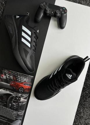 Мужские кроссовки adidas cloudfoam termo / адидас / утепленные / зимняя / обувь / водонепроницаемые / флис, термо / спортивные / черные, серые, хаки