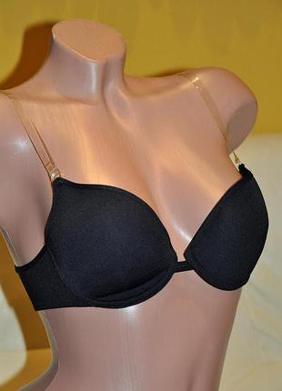 Бюстгальтер гладка чашка,силіконові бретелі, 75в