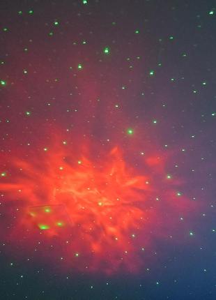 Проектор ночник лазерный звездное небо астронавт декор10 фото
