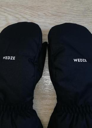 Краги варежки рукавицы wedze waterproof 7 - 9 лет