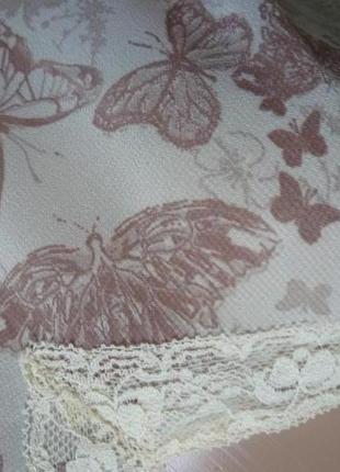 Нежная блузочка с бабочками  miss selfridge6 фото