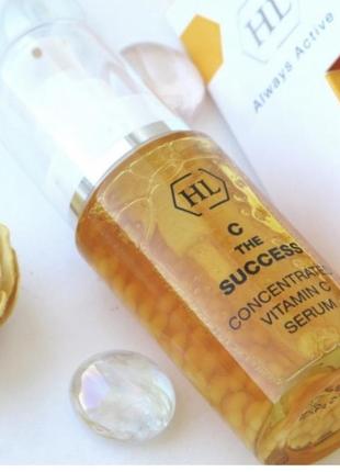 Holy land c the success concentrated vitamin c serum. холі ленд мілікапсули сироватка 30 мл3 фото