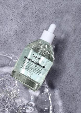 Універсальний протизапальний та заспокійливий засіб bravity derma green 5 calming elixir