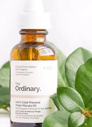 The ordinary - 100% cold-pressed virgin marula oil  олія з фруктового дерева марула1 фото