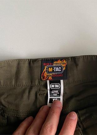 Брюки m-tac street tactical flex dark olive5 фото