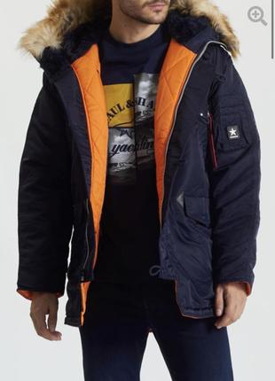 Куртка парка alpha industries airboss n-3b winter parka