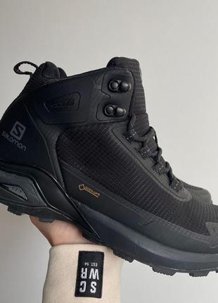 Salomon cross hike gore-tex black winter fur