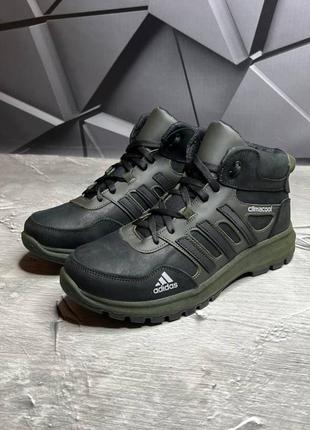 ‼️ розпродаж‼️зимові шкіряні черевики adidas