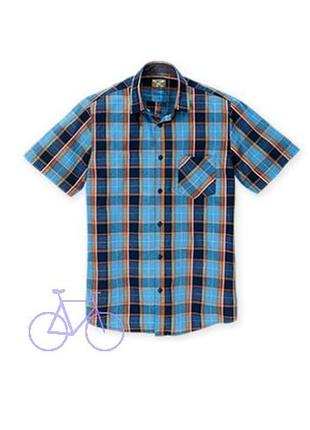 Красивая хлопковая тенниска, рубашка от watsons, германия, размер м (ворот 39-40)