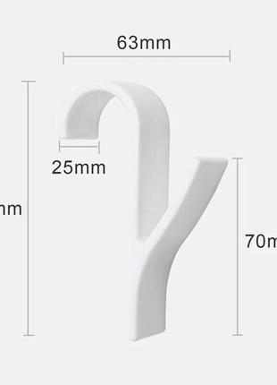 Крючок на полотенцесушитель, батарею отопления, шкаф и др.