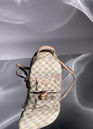 Жіночий рюкзак louis vuitton palm springs mini ivory2 фото